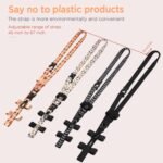 EasyAcc Water Bottle Holder Strap Sling, for Owala FreeSip 24 32 40 oz, Hydro Flask, Cirkul, Yeti, Stanley Flip, Universal Water Bottles, with Carabiner, for Walking Curise Travel (Bottle Excluded) - Image 5