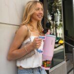 NAYAD Insulated Tumbler with Foldable Handle & Detachable Snack Box - 23oz Stainless Steel Travel Mug with Straw Lid,Leak-Proof Design for Travel,Gym,Gift for and women Daily Use(pink) - Image 3