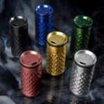 Viski Paragon Stainless Steel Highball Tumbler Cup with Lid, Insulated Ceramic Lined Metal Cocktail Glass for Patio, Outdoor Party, Wedding Gifts, Drink Lover Gifts, 16 oz Set of 1, Satin Green - Image 4