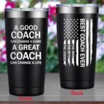 Grifarny Coach Gifts for Men - Basketball, Soccer, Football, Baseball, Softball, Gymnastics, Dance, Swim, Coaches Gifts - Best Coach Ever Tumbler Cup 20 oz - Image 5