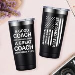 Grifarny Coach Gifts for Men - Basketball, Soccer, Football, Baseball, Softball, Gymnastics, Dance, Swim, Coaches Gifts - Best Coach Ever Tumbler Cup 20 oz - Image 6