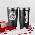 Grifarny Coach Gifts for Men - Basketball, Soccer, Football, Baseball, Softball, Gymnastics, Dance, Swim, Coaches Gifts - Best Coach Ever Tumbler Cup 20 oz - Image 9
