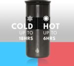 Elemental Artisan Insulated Tumbler, Triple Wall Coffee Travel Mug, Reusable Stainless Steel Coffee Tumbler with Ceramic Lid, Thermal Coffee Cups for Hot (6 Hrs) & Cold (18 Hrs), 16oz - Gunmetal - Image 4