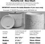 Silicone Coffee Cup Lid – Take Your Favorite Mug To-Go – Dishwasher-Safe, Reusable Coffee Mug Lid for Tumblers, Cups and Mugs with 3” to 3¼” Inside Diameter – Medium Size, Stone - Image 4