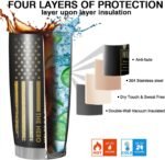 Veteran Day Gifts for Men Veteran Gift Tumbler 20OZ Travel Tumbler Birthday Christmas Gift for Veteran - Image 7