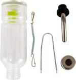 Lixit® Chew Proof Flat Sided Water Bottles for Rabbits, Ferrets, Rats, Birds, Hamsters, Guinea Pigs, Chinchillas Gerbils and Other Small Animals - Made in USA (Clear, 6 Ounce) - Image 4