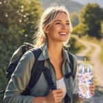 12 Pack 24 oz Sublimation Tumblers with Dome Lid and Straw Double Wail Stainless Steel Vacuum Insulated Blank Tumbler with Curved Cover for Christmas DIY Cups - Image 5