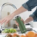 koodee 22 oz Water Bottle Stainless Steel Double Wall Vacuum Insulated Sports Water Bottle with 3 Lids-Reusable Metal Wide Mouth Water Flask, BPA Free (Grass Green) - Image 8