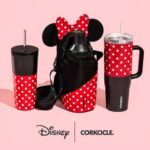 Corkcicle Disney Tumbler - Triple-Insulated Stainless Steel - Keeps Drinks Cold 9 Hours - Spill-Proof Lid & Reusable - Summer Drinkware Gift - Keeps Drinks Ice Cold - 16 oz - Minnie Mouse - Image 5