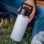 OUTSIDER Stainless Steel Vacuum Insulated Water Bottle–Thermos with Copper Clad Inner Lining – BPA Free and Leak Proof, Great Travel Tumbler for Outdoor, Home, Office – 26 ounces, Black - Image 4