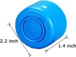 30 Pack Non Spill Caps,Reusable 55mm 3 and 5 Gallon Water Bottle Snap On Cap,Replacement Non-Spill Anti Splash Water Jug Caps - Image 4