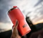 Beast 30 oz Tumbler Stainless Steel Vacuum Insulated Coffee Ice Cup Double Wall Travel Flask (Coral Pink) - Image 4