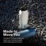 Corkcicle Sport Canteen - Keeps Drinks Cold 25 Hours - Stainless Steel Water Bottle - Triple-Insulated - Spill-Proof - Summer Drinkware Gift - Keeps Drinks Ice Cold - 20 oz - Desert - Image 6