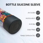 DUUV Cat Gifts for Women, 18 Oz Cat Water Bottle, Cats Lover Gifts for Birthday Christmas Thanksgiving, Cute Cats Thermos for Mom Sister Friends, Sport Water Bottle for Gym Travel, 1PCS - Image 6