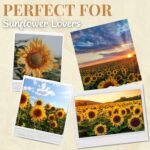 Onebttl Sunflower Gifts for Sunflower Lovers, 20oz Insulated Stainless Steel Tumblers with Lids and Straws, Perfect Gifts for Best Friend, Christmas, Birthday - Glitter - Image 6