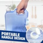 2 Pack Fridge Water Dispensers Bottle with Leak-proof Spigot and Convenient Handle Reusable Plastic Juice Beverage Dispenser Water Jug for Party Refrigerator Drink Iced Tea Juice Storage - Image 5