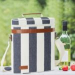 Zormy 3 Bottle Insulated Wine Tote Cooler Bag, Portable Carrier with Corkscrew Opener and Shoulder Strap for Beach Travel Picnic, Unique Carrier - Image 4
