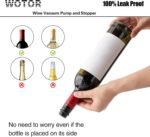 WOTOR Wine Stoppers - Vacuum Wine Saver, Preserver & Sealer (Black, 24 Pieces) - Image 4