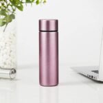 Cute Thermos Water Bottle - 5 Oz Mini Insulated Stainless Steel Bottle - Keeps Cold for 12 hours, Hot for 6 hours, Perfect for Purse or Kids Lunch Bag (Pink) - Image 3