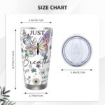 Positive Affirmations Tumbler Stainless Steel Coffee Travel Mug Cup Water Bottle for Friends Bride Colleagues, Coworkers 20oz - Image 3