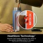 Ninja, Travel Mug, Sip Perfect 16oz, Brings Hot Drinks to Sippable Temperature in Minutes, Stainless Steel, Leak Proof, Dishwasher Safe, Metal Insulated Tumbler, Navy, DW1603NV - Image 4