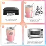 20 Pack 3 oz Gradient Mini Tumbler Shot Glass with Straw and Lid,Sublimation Christmas Shot Glasses Stainless Steel Vacuum Insulated Mini Tumblers Cups Gifts for Wedding Cocktail Party - Image 7