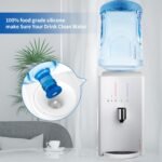 5 Gallon Water Jug Cap Reusable - Non-Spill 55mm Bottle Water Dispenser Caps,Silicone Replacement Cap Lids Anti Splash 3 Pack - Image 5