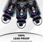 Horror Gifts, Skull Water Bottle Travel Tumbler Fortune Telling Cup with Lid 32oz, Goth Witchy Spooky Gifts for Women, Skull Goth Tarot Lover Gift for Christmas, 1 PCS - Image 5