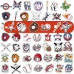 Baseball Water Bottles for Boys 32 oz and 100 PCS Baseball Stickers Sports Insulated Stainless Steel Water Bottle Baseballs Accessories Stuff Gear Gifts For 8-12 12-14 Player - Image 5