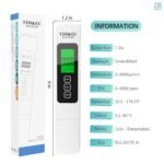 4 in 1 Digital Water Tester for Drinking Water - Accurate and Reliable TDS EC & Temperature(°C/°F) Meter - 0-9999 ppm - for Drinking Water, Aquarium, Hydroponics, Pool, Etc - Image 4