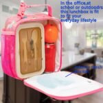 FlowFly Kids Lunch box Insulated Soft Bag Mini Cooler Back to School Thermal Meal Tote Kit for Girls, Boys, Unicorn - Image 3