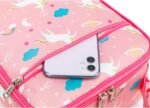 FlowFly Kids Lunch box Insulated Soft Bag Mini Cooler Back to School Thermal Meal Tote Kit for Girls, Boys, Unicorn - Image 4