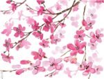 Tervis Sakura Japanese Cherry Blossom Made in USA Double Walled Insulated Tumbler Travel Cup Keeps Drinks Cold & Hot, 24oz with Straw Lid, Classic - Image 3