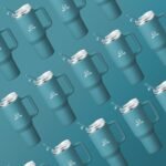 Gpeng 30/40/50 oz Tumbler with Handle, Water Bottles with Straw Lid, Insulated Stainless Steel Travel Mug Cup Holder Friendly, Keep Drinks Cold or Hot for Hours (LightBlue, 40 oz) - Image 4