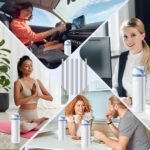 Haundry Metal Straw Replacement for Owala Water Bottle 24 oz 32 oz Accessories, With 2 Straw Cleaner, Reusable Stainless Steel Straws Compatible With Owala Water Bottle - 6pcs - Image 9