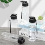 20 Pieces Water Bottle Bulk 17 oz Plastic Water Bottles Bulk Gym Sports Adults Reusable Large Bottles with Leak Proof Flip Top for Party Outdoor - Image 4