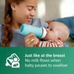 Philips Avent Glass Natural Bottle with Natural Response Nipple, Baby Gift Set, SCD858/01 - Image 5