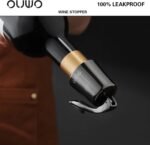 Stainless Steel Wine Bottle Stoppers - 6 Pack Plugs with Silicone Toppers - Leak-Proof, Keeps Wine Fresh Accessories - Image 3