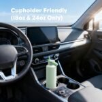 POWCAN 18 oz Insulated Water Bottle: Leakproof, Cup Holder Friendly, Standard Mouth, Top Handle, Stainless Steel Water Bottle for Women, Student, Teacher, Nurse, Commuter, Gift for Girl (Mint Dew) - Image 4