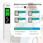 Most Accurate So Far 4-in-1 Instant Read TDS Meter - Measures TDS, EC, & Temperature (°C/°F) - Digital Water Testing Kit for Tap, Well, Pool, Hydroponics, Aquarium, RO/DI System White - Image 3
