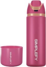 SIMPLEFY 32oz Insulated Stainless Steel Water Bottle with Straw and Locking Lid – BPA-Free, Leak-Proof, Double Wall Travel Tumbler for Sports, Gym, and Everyday Use - Image 3