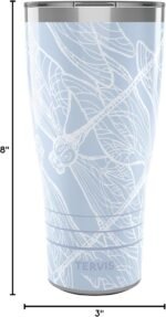 Tervis Traveler Dragonfly Sky Triple Insulated Tumbler Travel Cup Keeps Drinks Cold & Hot, 30oz, Stainless Steel - Image 10
