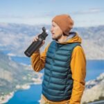 Han's Bottle Sports Water Bottle - 32 Oz, Straw Lid, Leak Proof, Vacuum Insulated Stainless Steel, Double Walled, Thermo Mug,Black - Image 5