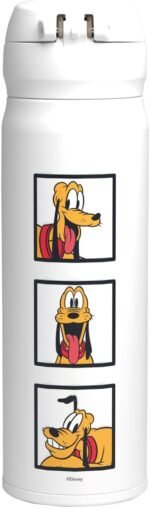 Thermos JNL-506DS PLT Vacuum Insulated Portable Mug, 16.9 fl oz (500 ml), Pluto, Easy to Clean, Lightweight Type, One-Touch Opening, Stainless Steel Bottle, Hot and Cold - Image 3