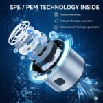 Hydrogen Water Bottle, Hydrogenated Water Bottle with SPE PEM Tech, Portable Hydrogen Water Machine, Hydrogen Bottle, Ionized Hydrogen Water - Image 5
