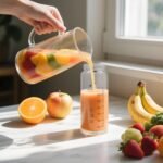 Glass Juice Water Bottles 2 Pack 16 OZ,Wide Mouth Glass Water Bottles with Lids and Sleeve,for Juicing, Smoothies, Milk, Protein, Reusable, Leak Proof, Shaker bottle - Image 5