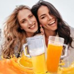 24oz Glass Cups with Lids and Straws - Glass Tumbler cup with bamboo lids and straw iced coffee cup - Image 5