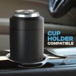 Frost Buddy NCAA Universal Buddy - Fits all - Stainless Steel Can Cooler for 12 oz & 16 oz Regular or Slim Cans & Bottles - Stainless Steel (Illinois Fighting Illini) - Image 5
