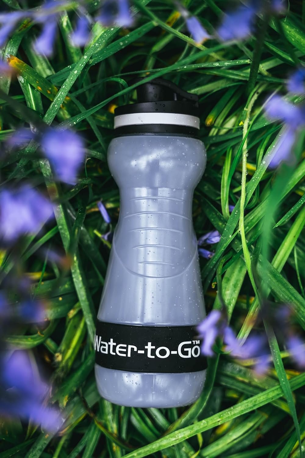 Small Filtered Water Bottle (18.5oz/55cl) Value Bundle with Three Filters, Nanofiltration Water Bottle with Filter for Travel, BPA-Free Bioplastic. Green - Image 6