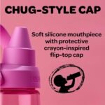 CamelBak Crayola Chug Tritan Renew Water Bottle Cherry Red, 25oz - Image 4